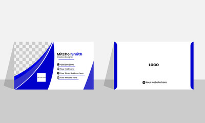 Vector design premium business card Template