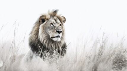 Majestätischer Löwe