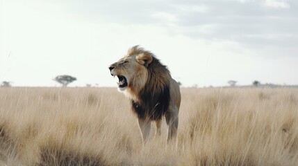 Majestätischer Löwe