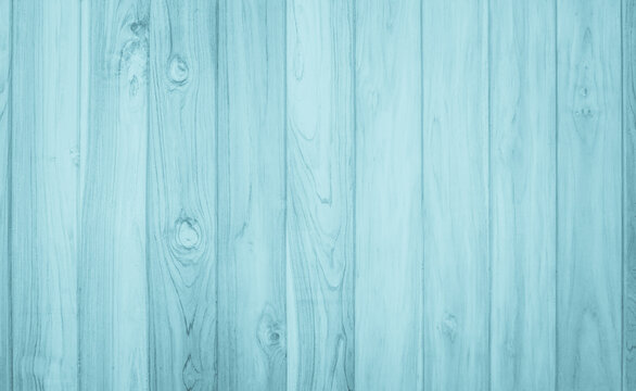 Old grunge wood plank texture background. Vintage blue wooden board wall background objects for furniture design. 