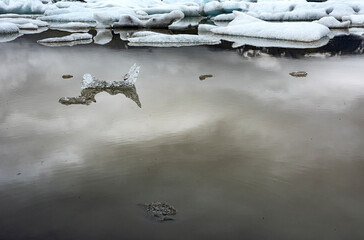 Islandia lodowiec topniejący lodowiec katastrofa ekologiczna © damian