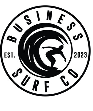 Surfing and Surfboard logo, Isolated, Travel logo, Surfboad Silhouette.jpg