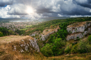 Obraz premium Cheddar Gorge, Cheddar, Somerset, UK