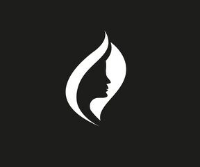 Obraz na płótnie Canvas skin care logo