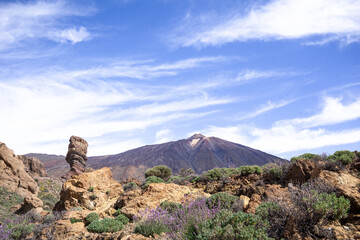 Tenerife Vulcano Highland Landscape