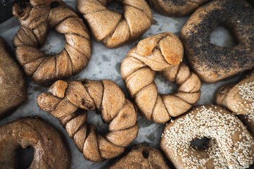 Sourdough bagels 26