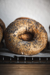 Sourdough bagels 9