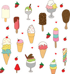 ice cream set