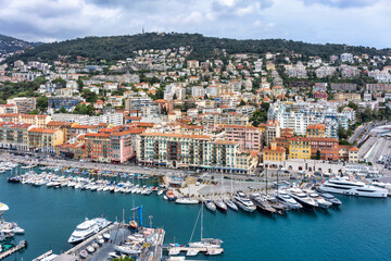 Fototapeta na wymiar Nice, France - French Riviera 