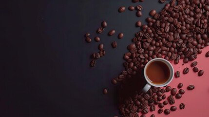 cup of coffee beans
