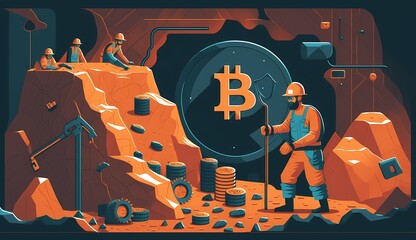ビットコインをマイニング