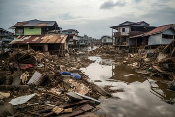 The increasing frequency of natural disasters is a clear consequence of environmental degradation. Generative AI