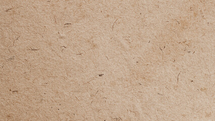 Natural paper texture, craft background with small inclusions of cellulose