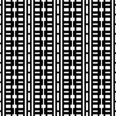 Seamless repeating pattern.  Black and white pattern for web page, textures, card, poster, fabric, textile.
