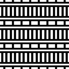 Seamless repeating pattern.  Black and white pattern for web page, textures, card, poster, fabric, textile.