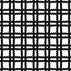 Seamless repeating pattern.  Black and white pattern for web page, textures, card, poster, fabric, textile.