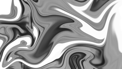 Abstract background with waves. Mixed paint