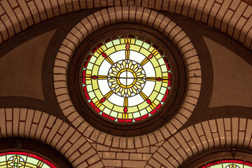 stained glass window