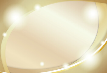 光による装飾が施されたゴールドベースの高級背景素材