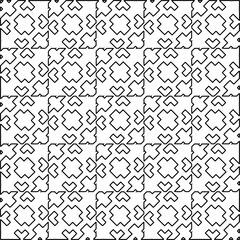 
Repeating patterns of lines.  Black and white pattern for web page, textures, card, poster, fabric, textile.