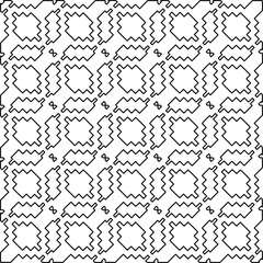 
Repeating patterns of lines.  Black and white pattern for web page, textures, card, poster, fabric, textile.
