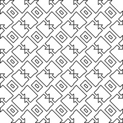 
Repeating patterns of lines.  Black and white pattern for web page, textures, card, poster, fabric, textile.