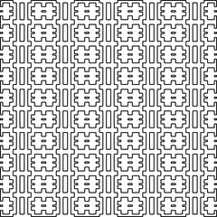 
Repeating patterns of lines.  Black and white pattern for web page, textures, card, poster, fabric, textile.