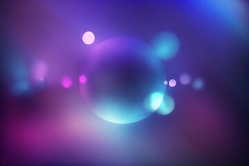 4K Abstract De-Focused Blue Purple Light Leak Gradient Background Loop - Generative AI