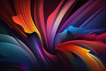 Colorful Digital Design Texture for Modern Art Background - Generative AI