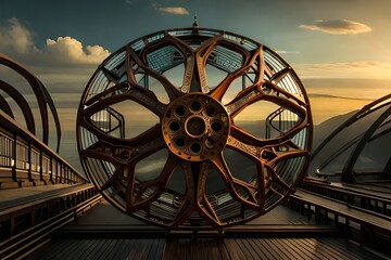 wheel of the ship