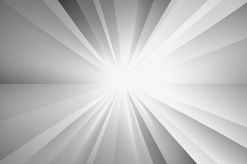 Abstract Texture with Light Gray Gradient and Rays - Generative AI