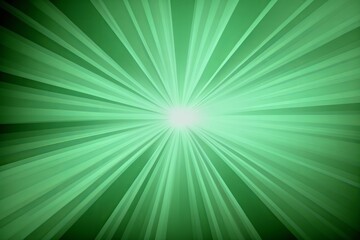 Fototapeta premium Abstract Light Green Gradient Background with Rays Texture - Generative AI