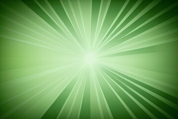 Fototapeta premium Abstract Light Green Gradient Background with Rays Texture - Generative AI