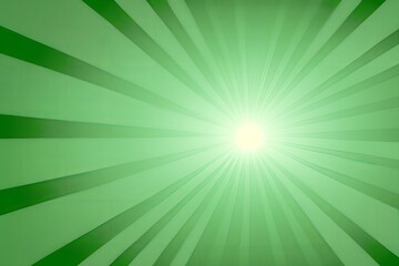 Obraz premium Abstract Texture with Light Green Gradient and Rays - Generative AI