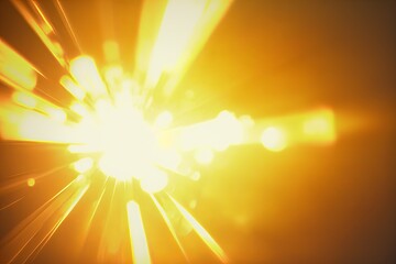 Obraz premium Elegant Abstract Background Animation with Classic Light Leaks - Generative AI