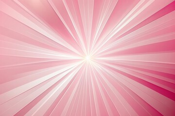 Obraz premium Radiant Pink Gradient with Abstract Rays - Generative AI