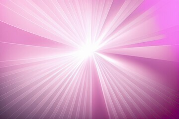 Abstract Light Pink Gradient Background with Rays - Generative AI