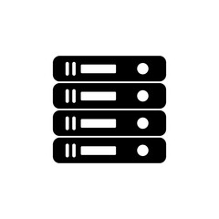 Archive icon vector. archive storage icon vector. folders icon.