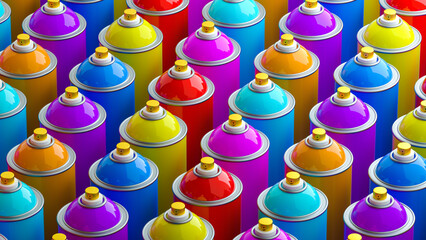 background with colorful balls