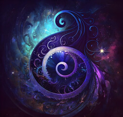 abstract clef galaxy