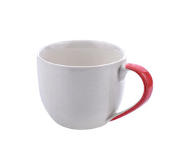 white ceramic mug isolated transparent png