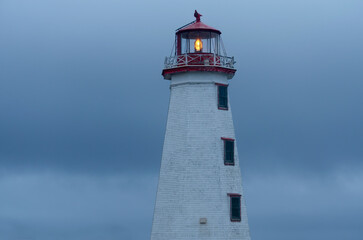 Fototapeta na wymiar North Cape Lighthouse, Prince Edward Island, Canada