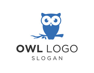 Logo about Owl on a white background. created using the CorelDraw application.