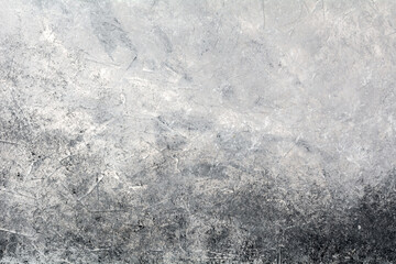 Abstract gray background. Handmade texture with acrylic paints.