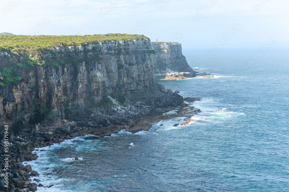 Canvas Prints Dramatic cliffs of North Head