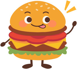Delicious Burger Emoticon