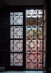 Looking Outwards from a Traditional Moroccan Window.