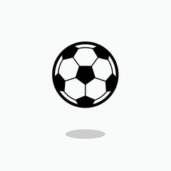 Football Icon. Soccer, Ball Illustration. Applied  for Design Elements, Websites, Presentation and Application -  Vector.     