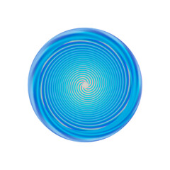 ボタンの様なイラスト素材、円形の渦巻き模様のイラスト、渦巻きキャンディの様なイラスト