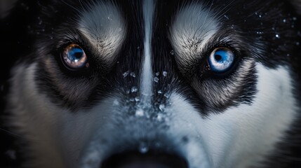 eyes of a husky